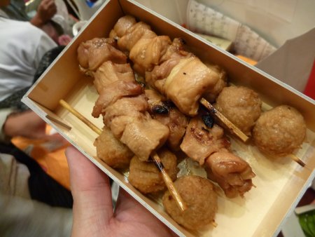 国技館の焼き鳥