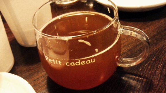 とりあえずはホットビールから