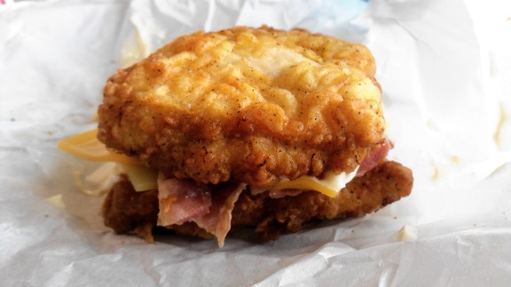 ケンタッキーの噂のハンバーガー