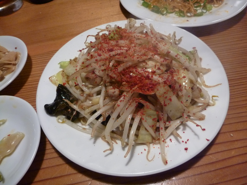 モツ野菜炒め