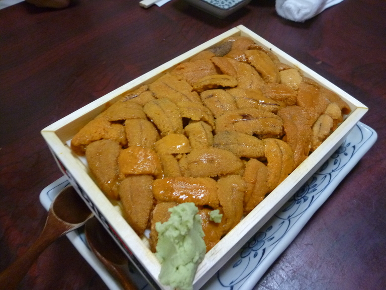 箱うに(2000円コース)