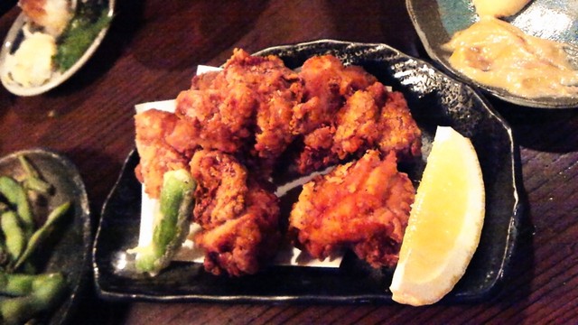 焼鳥屋の唐揚げ