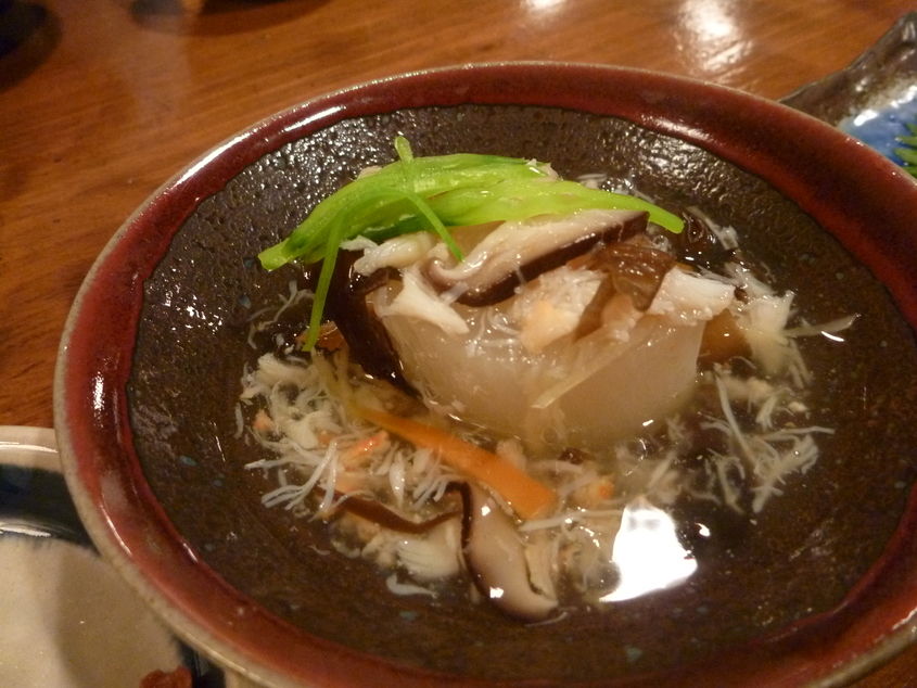 大根の煮付け...だったと思う。