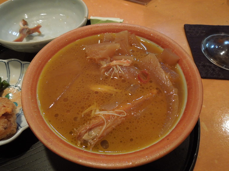 カニ大根の小鍋