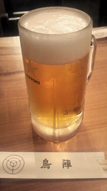 とりあえずビール!