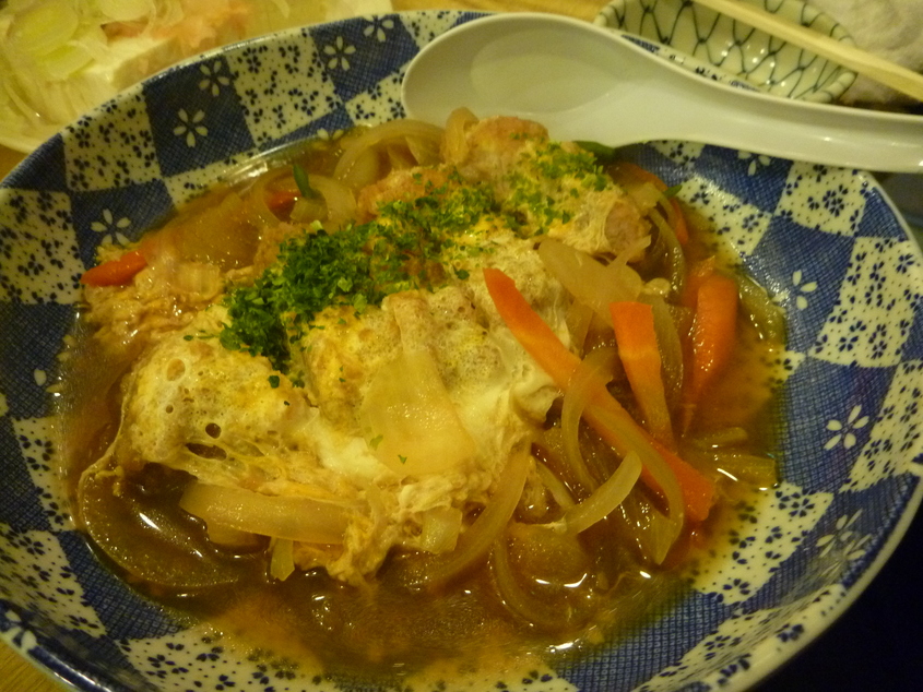 カツ卵とじ