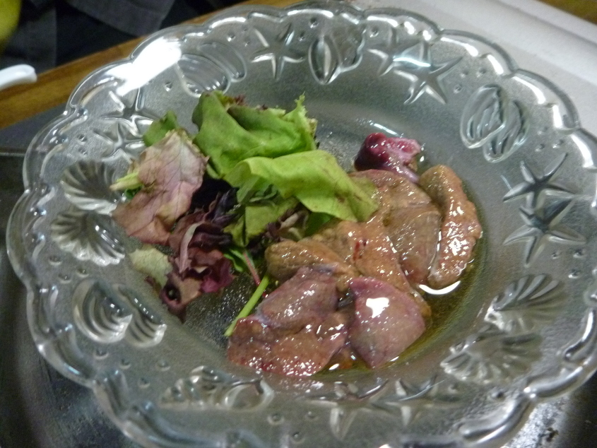 すっぽんの肝刺し P1000470