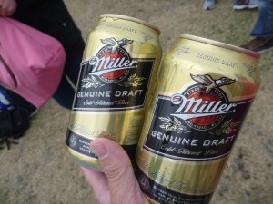 水分補給にビールを購入(二人分)