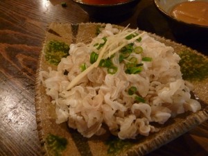 ミミガー刺し