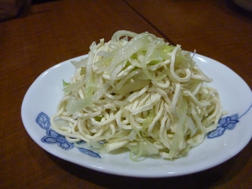 干し豆腐千切り和え